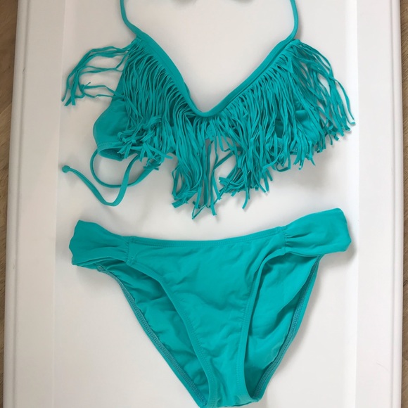 L*SPACE | ‘AUDREY’ FRINGE BIKINI SET - Picture 4 of 6